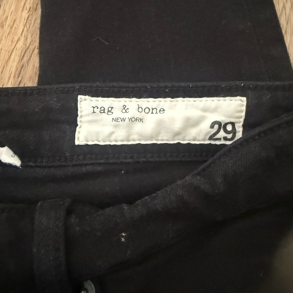 Rag & Bone Black Jeans